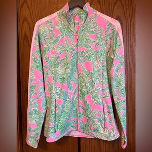 Lilly Pulitzer Zip Up Size Large